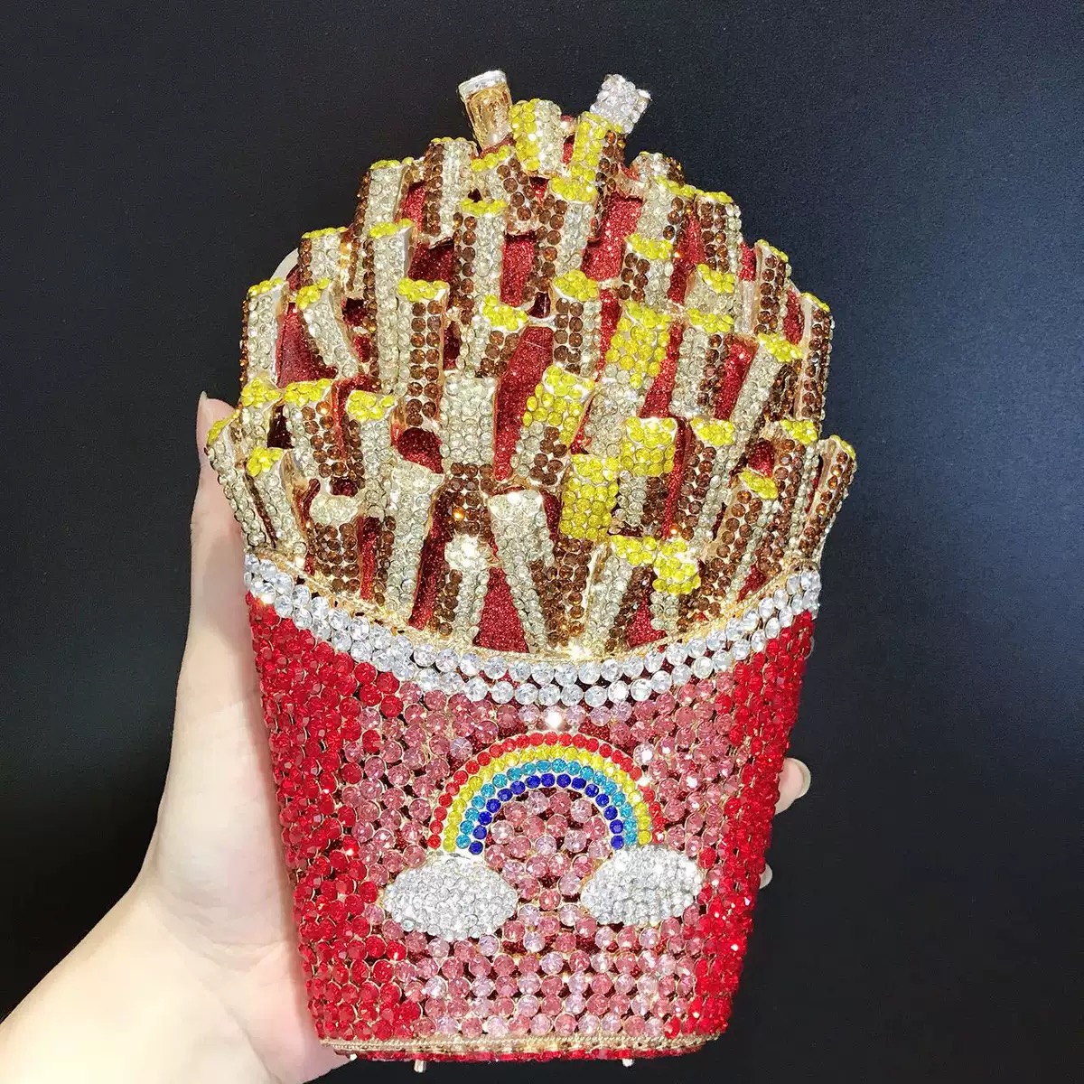 French Fries Diamond Bag