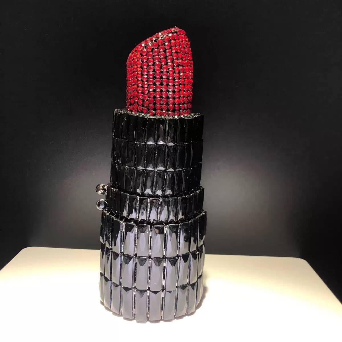 Lipstick Diamond Dinner Bag view 2