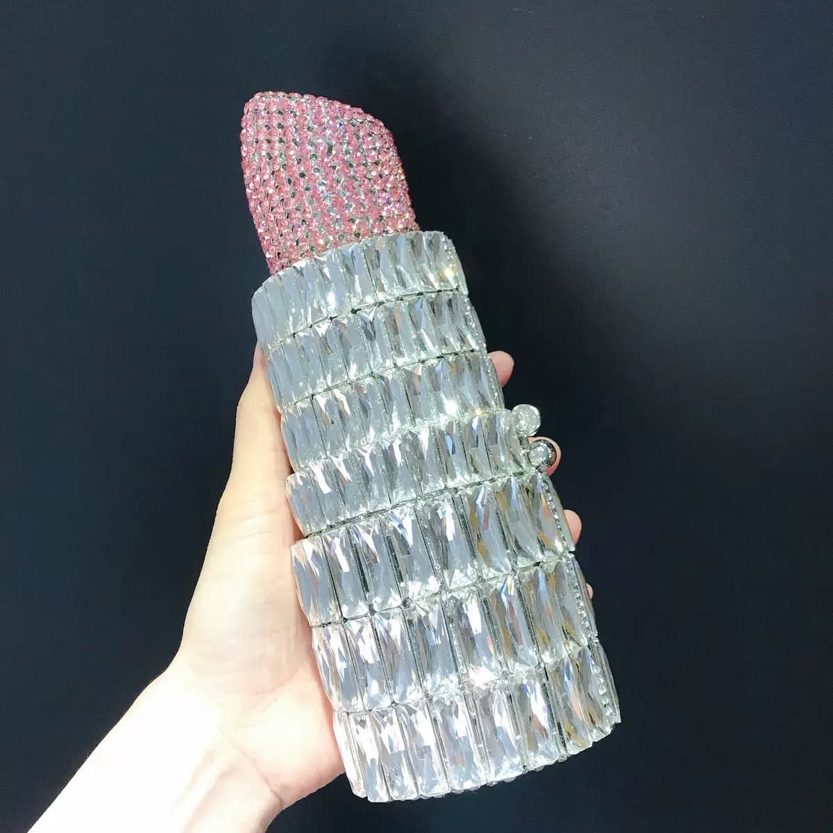 Lipstick Diamond Dinner Bag view 3